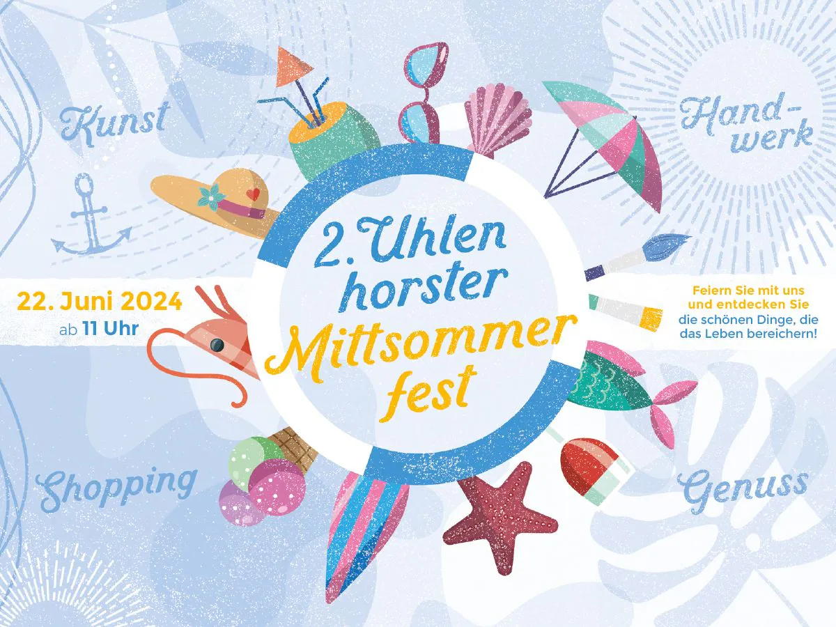 Gestaltung für Uhlenhorster Mittsommerfest